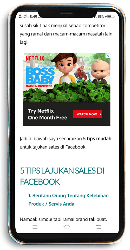 Iklan Google Ads Display Network