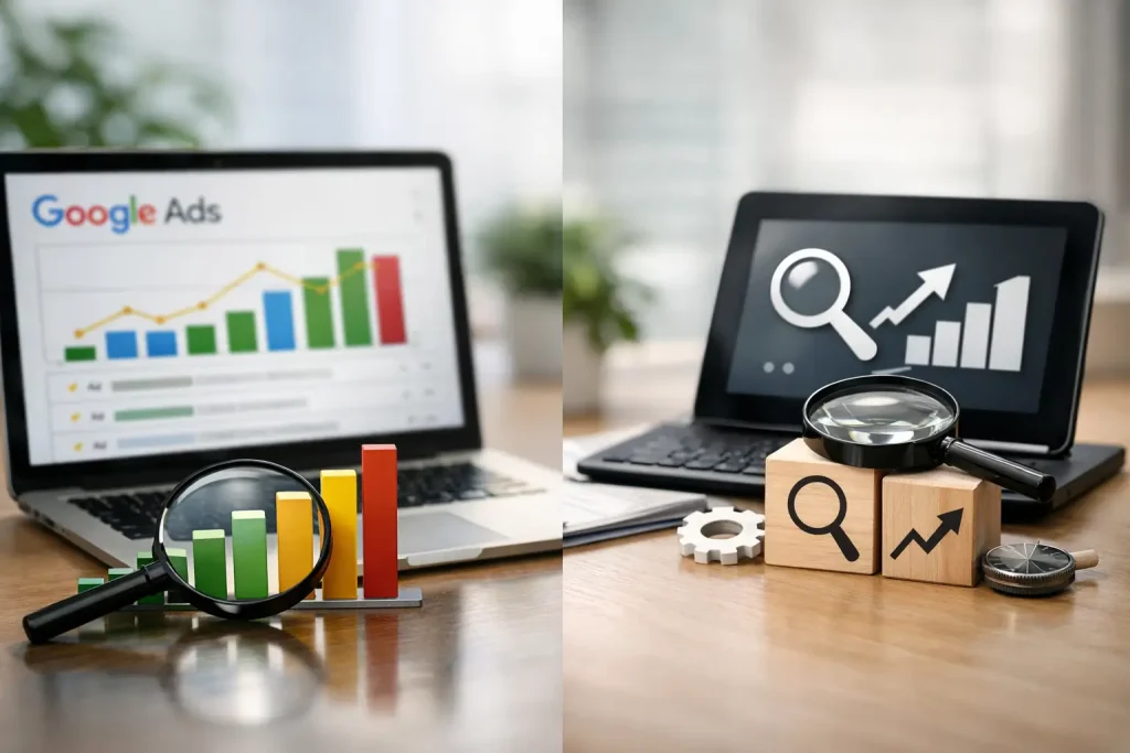 Google Ads vs SEO: Mana Satu Lebih Baik?